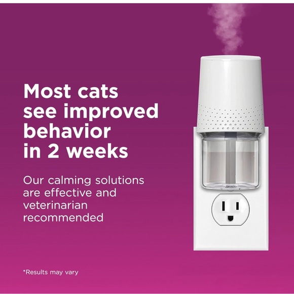 Comfort Zone Multi Cat Calming Diffuser: 3 Pheromone Diffusers & 3 Refills - Picture 8 of 9